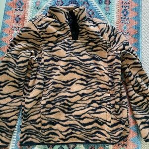 Tiger Print Fleece